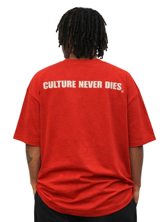 T-SHIRT KOLONI® OVERSIZE Rouge à manches courtes