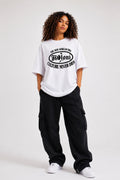 T-shirt KOLONI® BLANC OVERSIZE