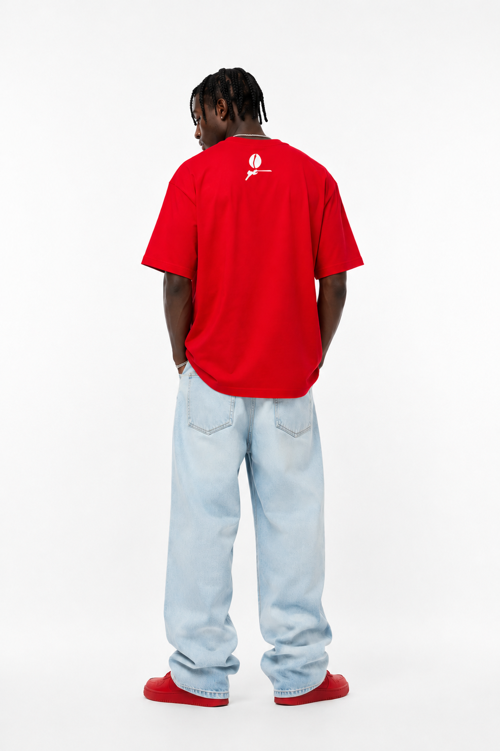 T-SHIRT KOLONI® ROUGE OVERSIZE