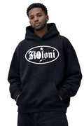 SWEAT À CAPUCHE KOLONI® NOIR OVERSIZE