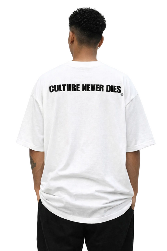 T-SHIRT KOLONI® OVERSIZE Blanc à manches courtes