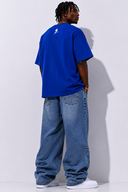 T-SHIRT KOLONI® BLEU OVERSIZE