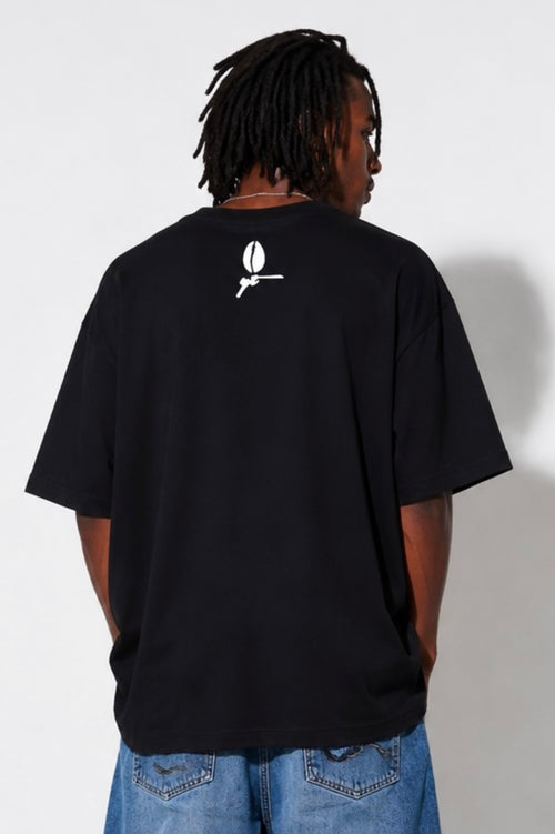 T-SHIRT KOLONI® NOIR OVERSIZE
